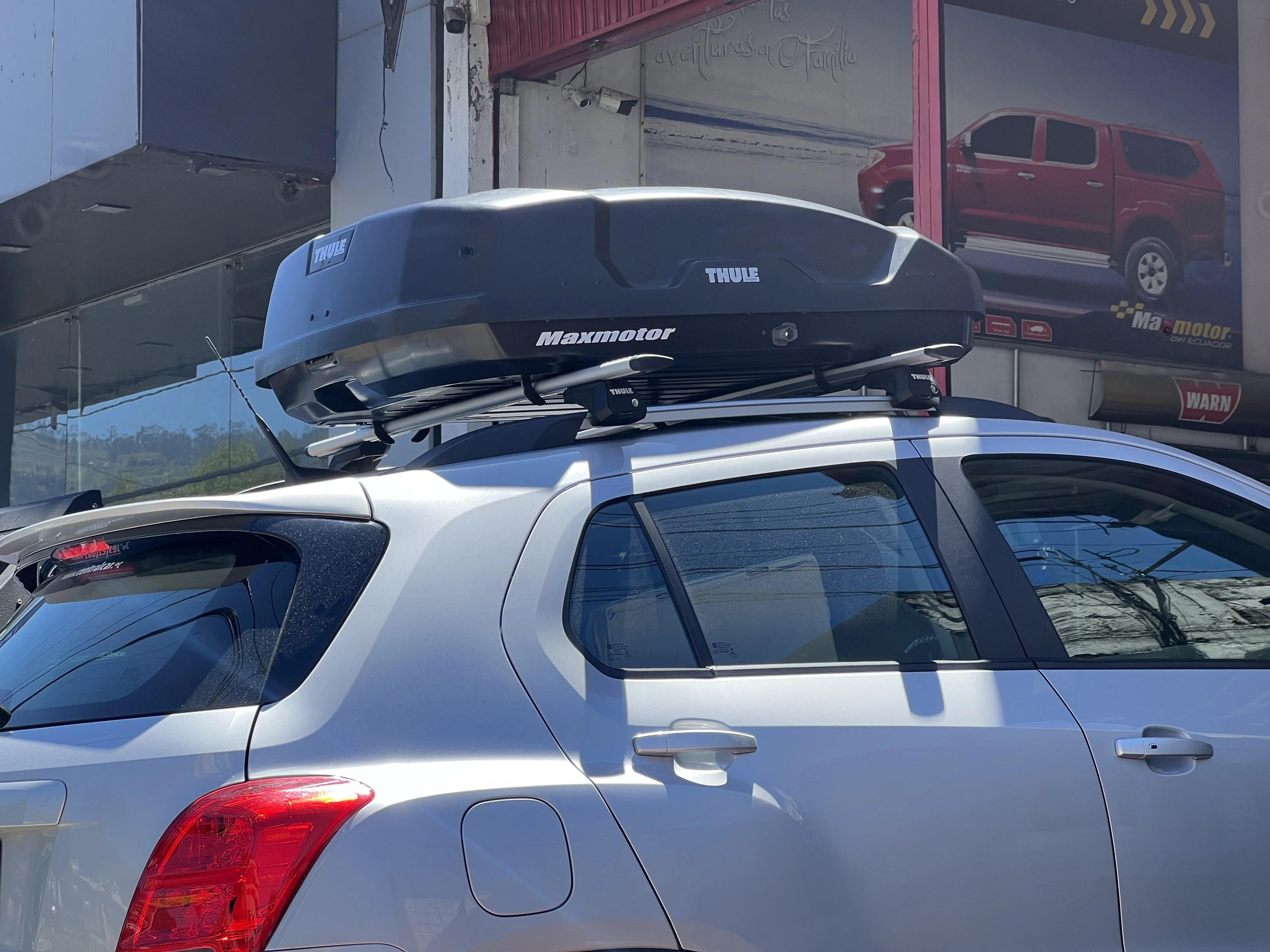 Carga y portaequipaje para Chevrolet Captiva. Proyecto real Maxmotor 4x4.