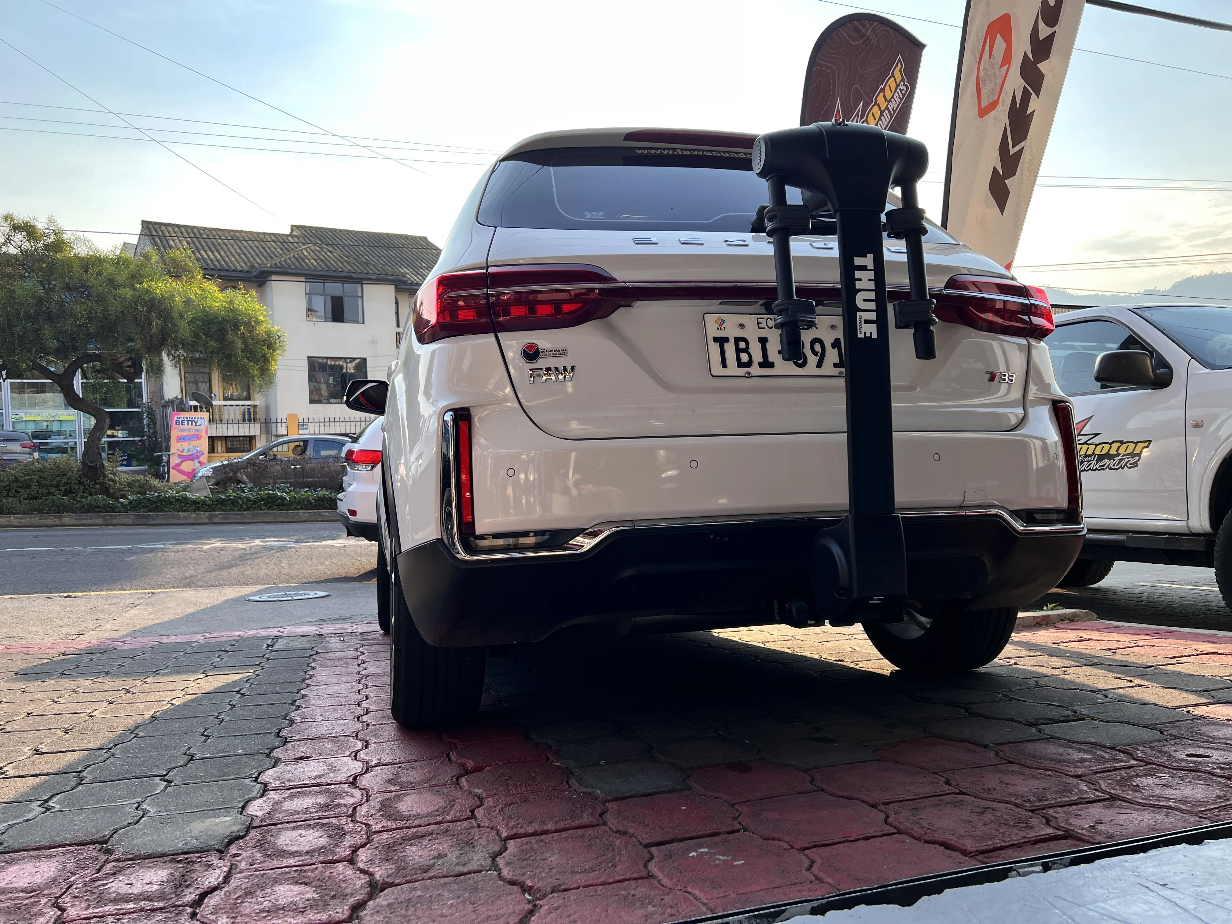 Barras de tiro para FAW Vehículos FAW. Proyecto real Maxmotor 4x4.