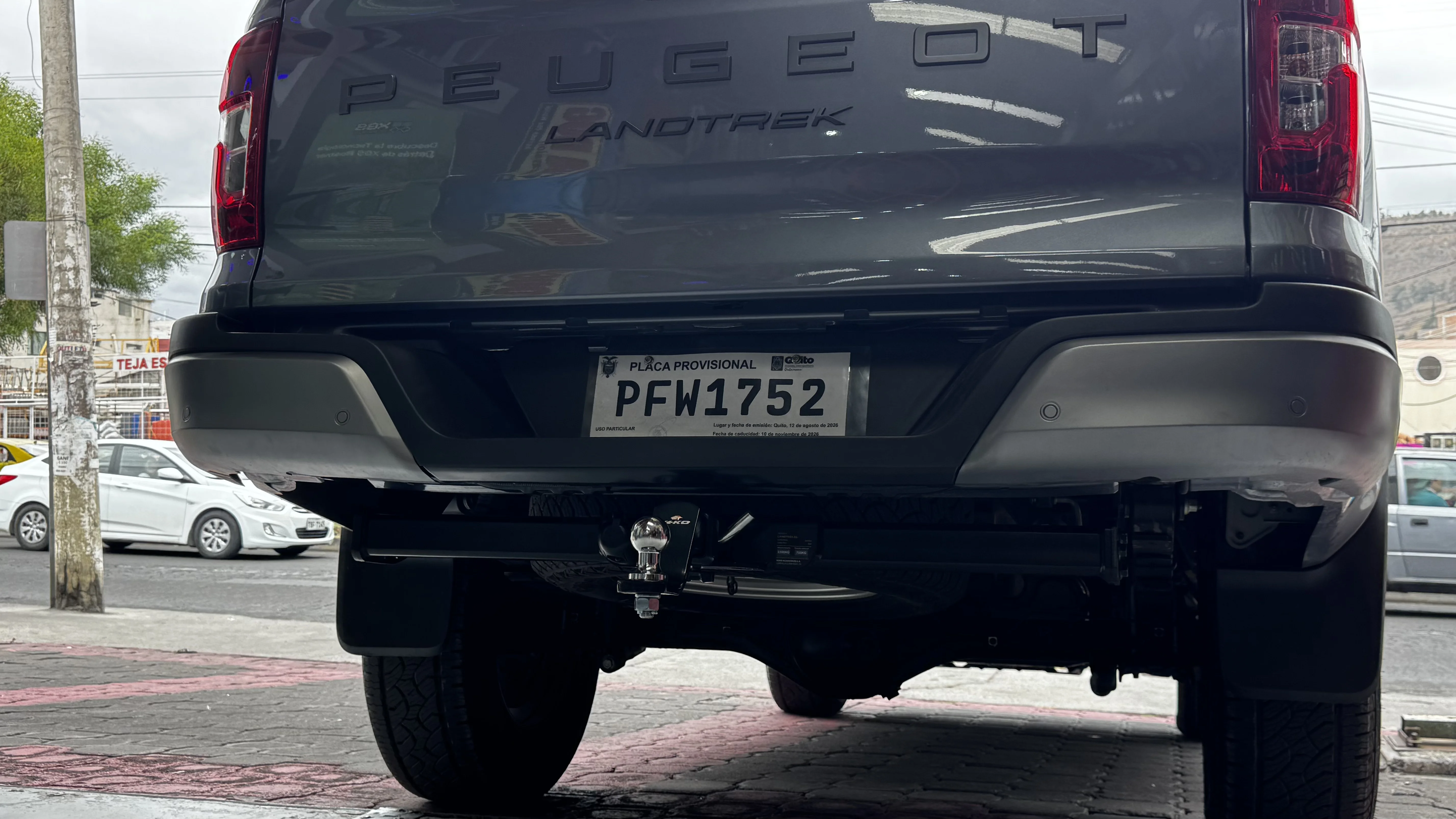 Barras de tiro para Changan Hunter / F70 / Peugeot Landtrek. Proyecto real Maxmotor 4x4.