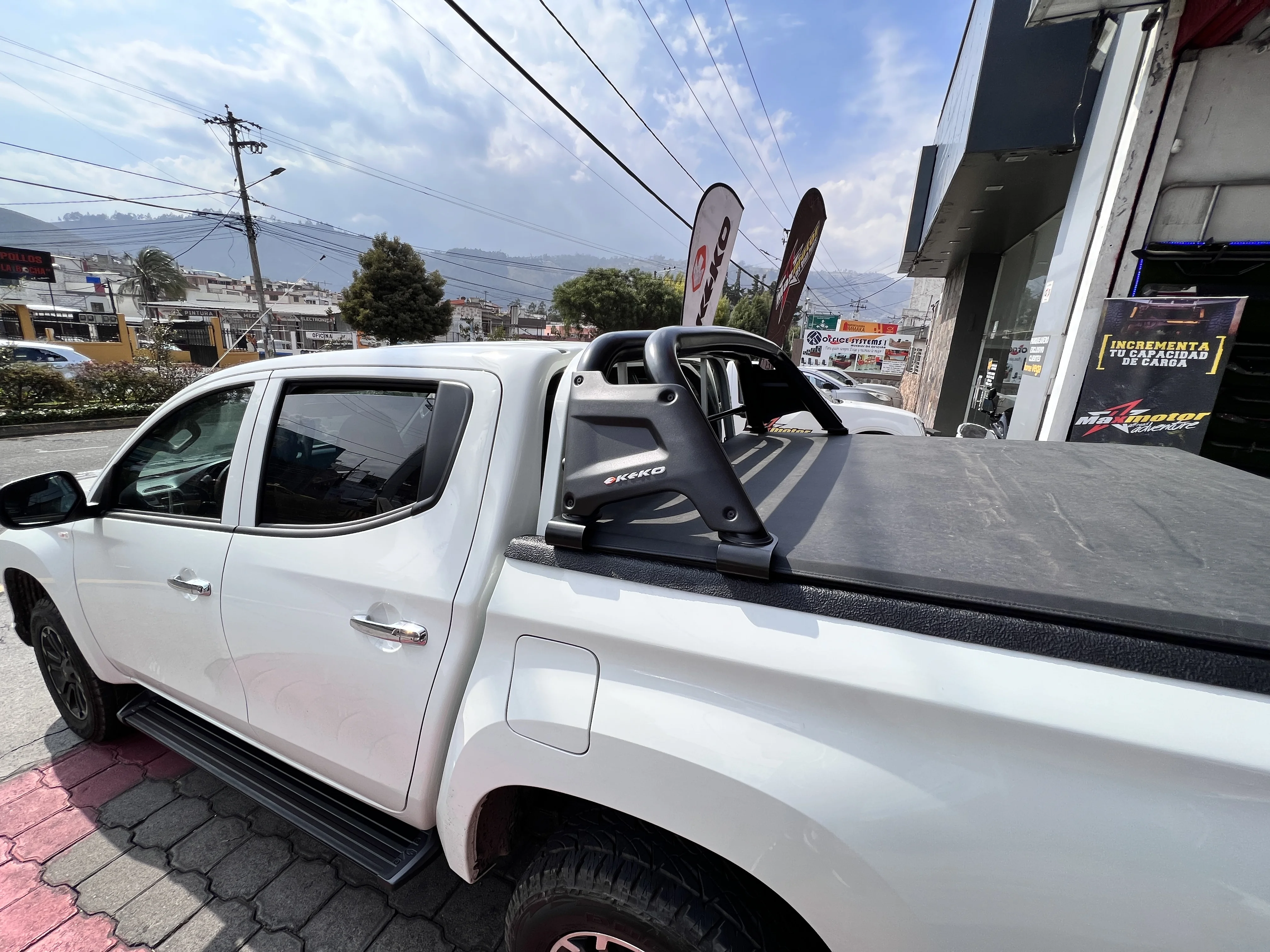 Tapas de balde para Mitsubishi L200 / Sportero. Proyecto real Maxmotor 4x4.