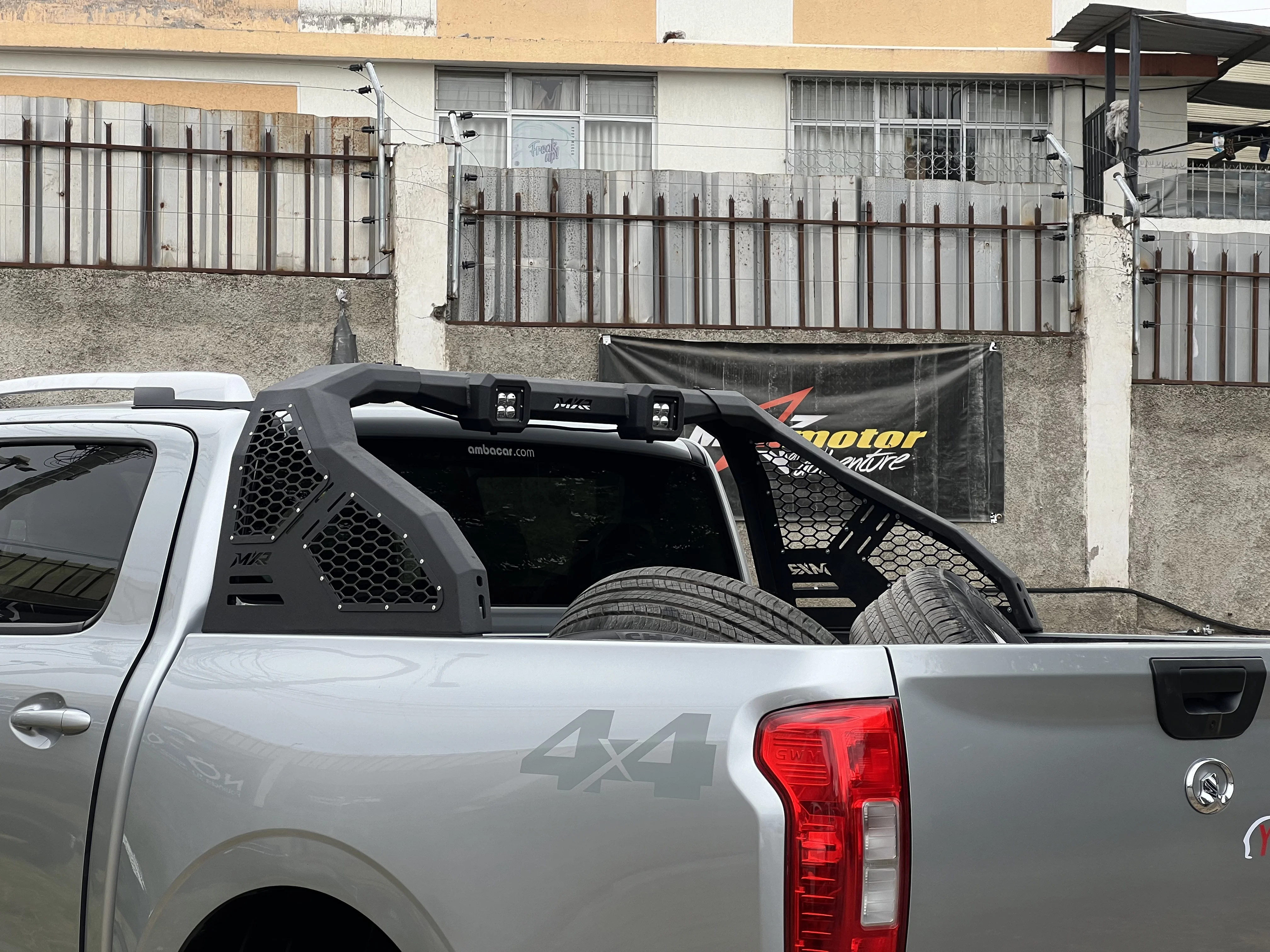 Rollbars para GWM Poer. Proyecto real Maxmotor 4x4.