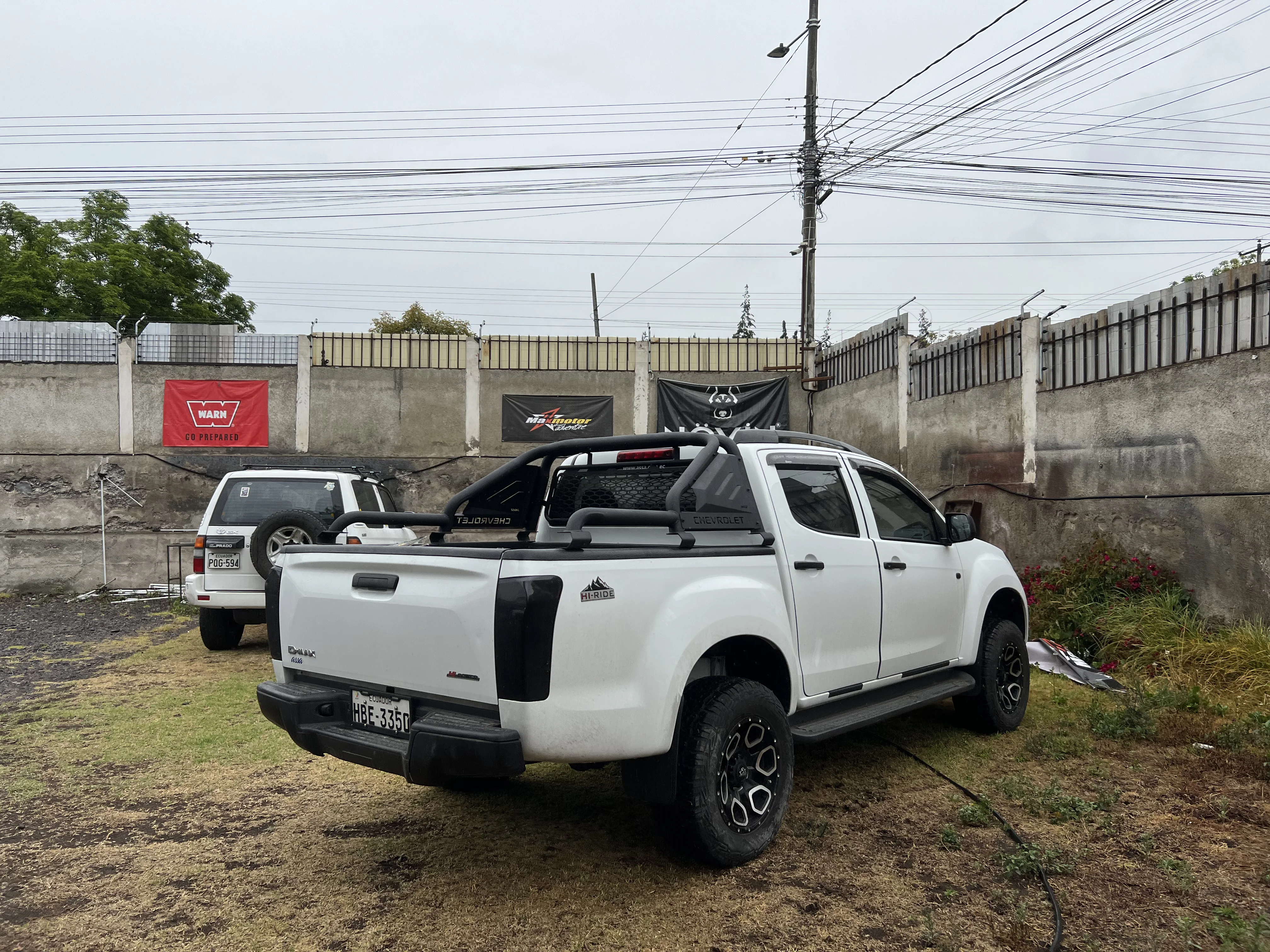 Rollbars para Chevrolet D-Max. Proyecto real Maxmotor 4x4.