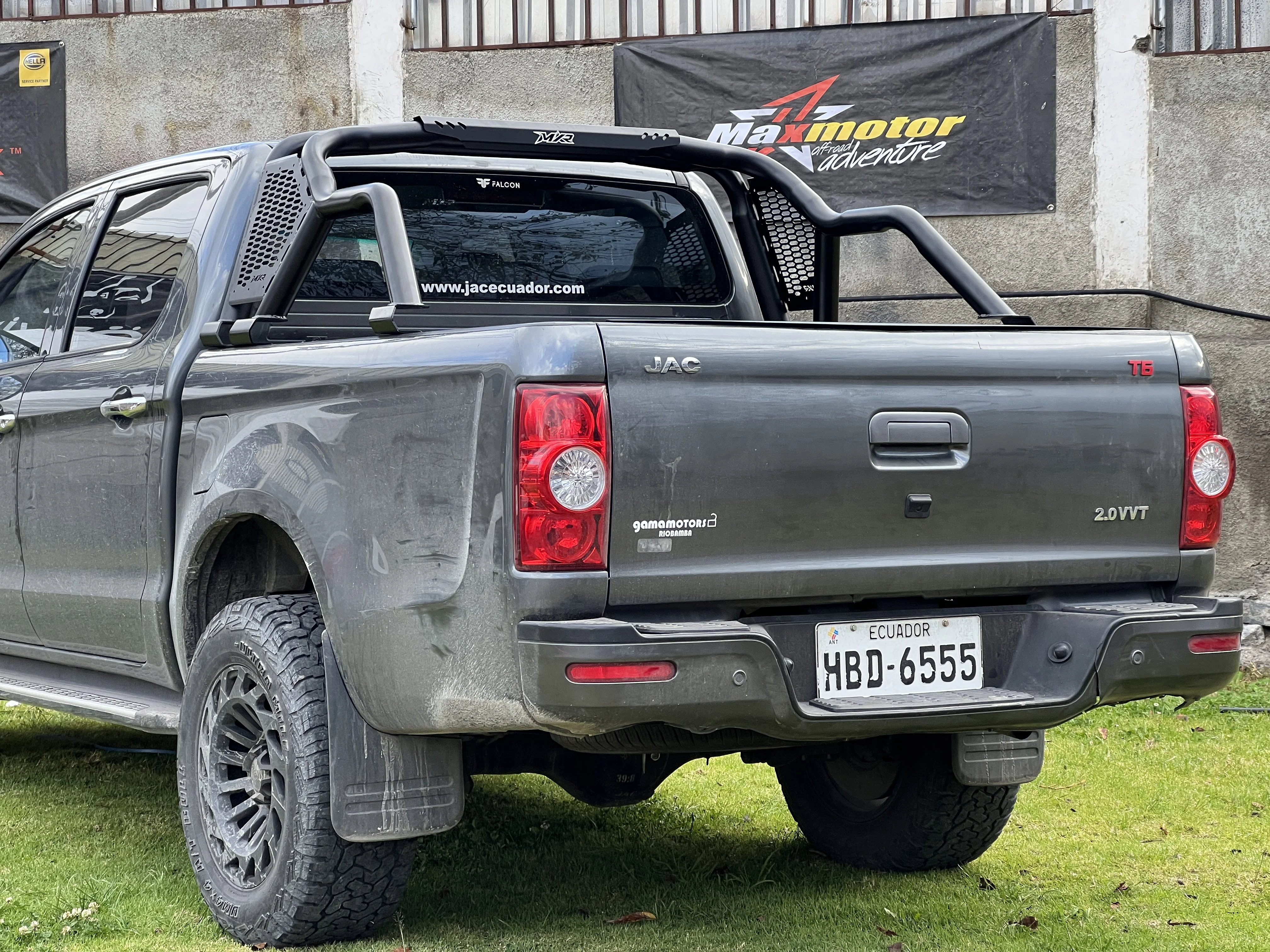 Rollbars para JAC T6 / JAC T8. Proyecto real Maxmotor 4x4.