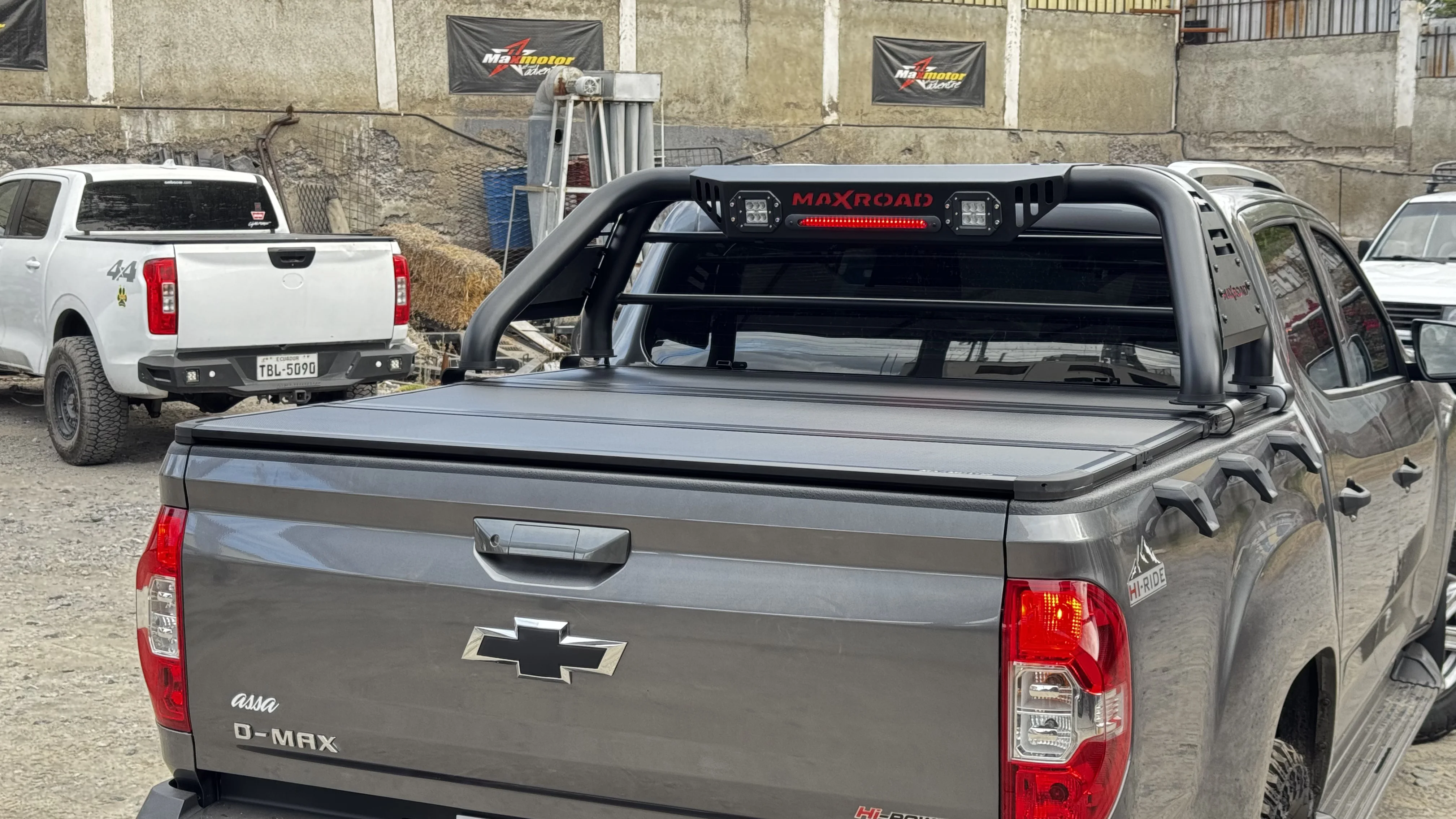 Tapas de balde para Chevrolet D-Max / Maxus T60. Proyecto real Maxmotor 4x4.