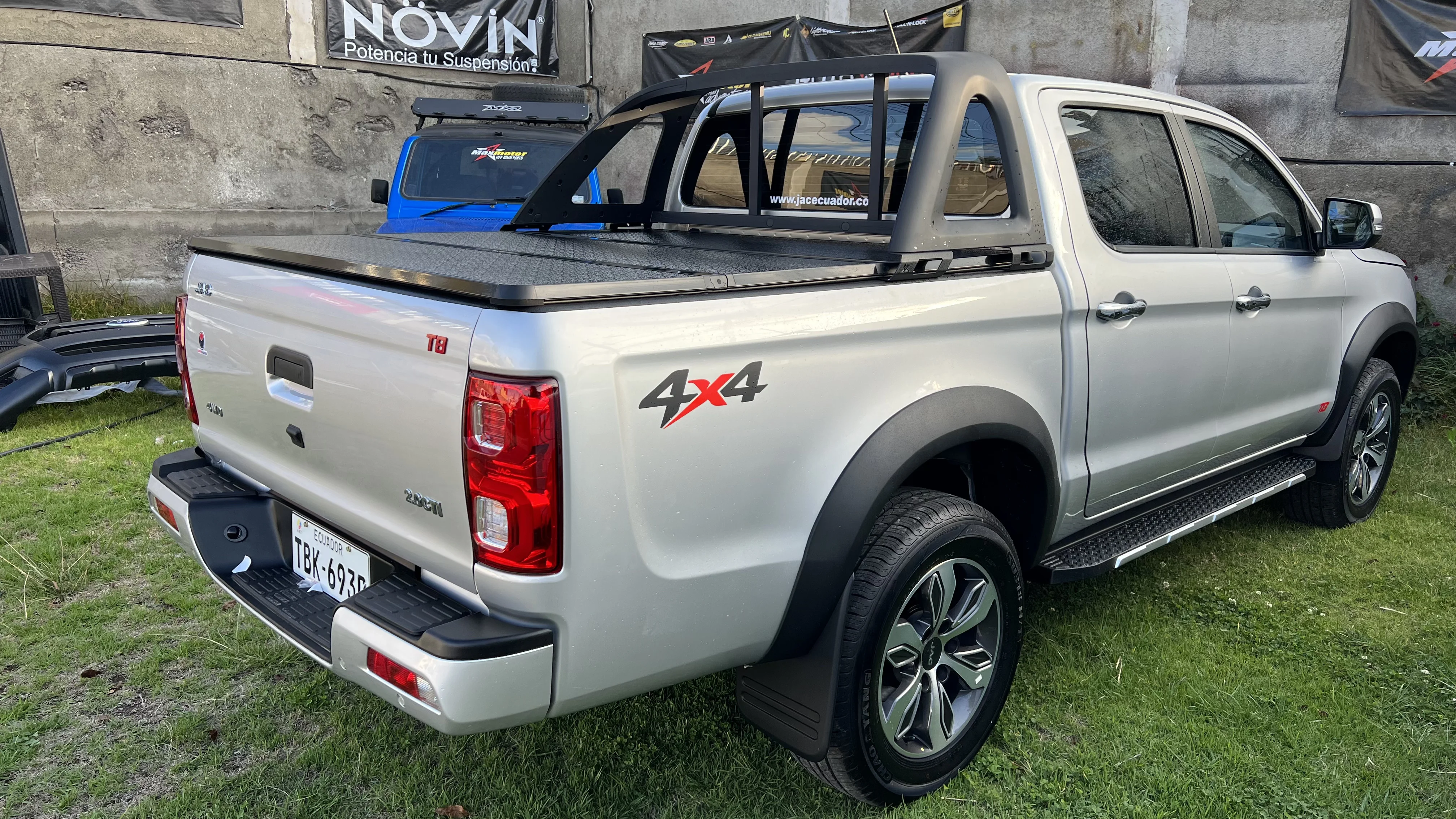 Tapas de balde para JAC T6 / JAC T8. Proyecto real Maxmotor 4x4.