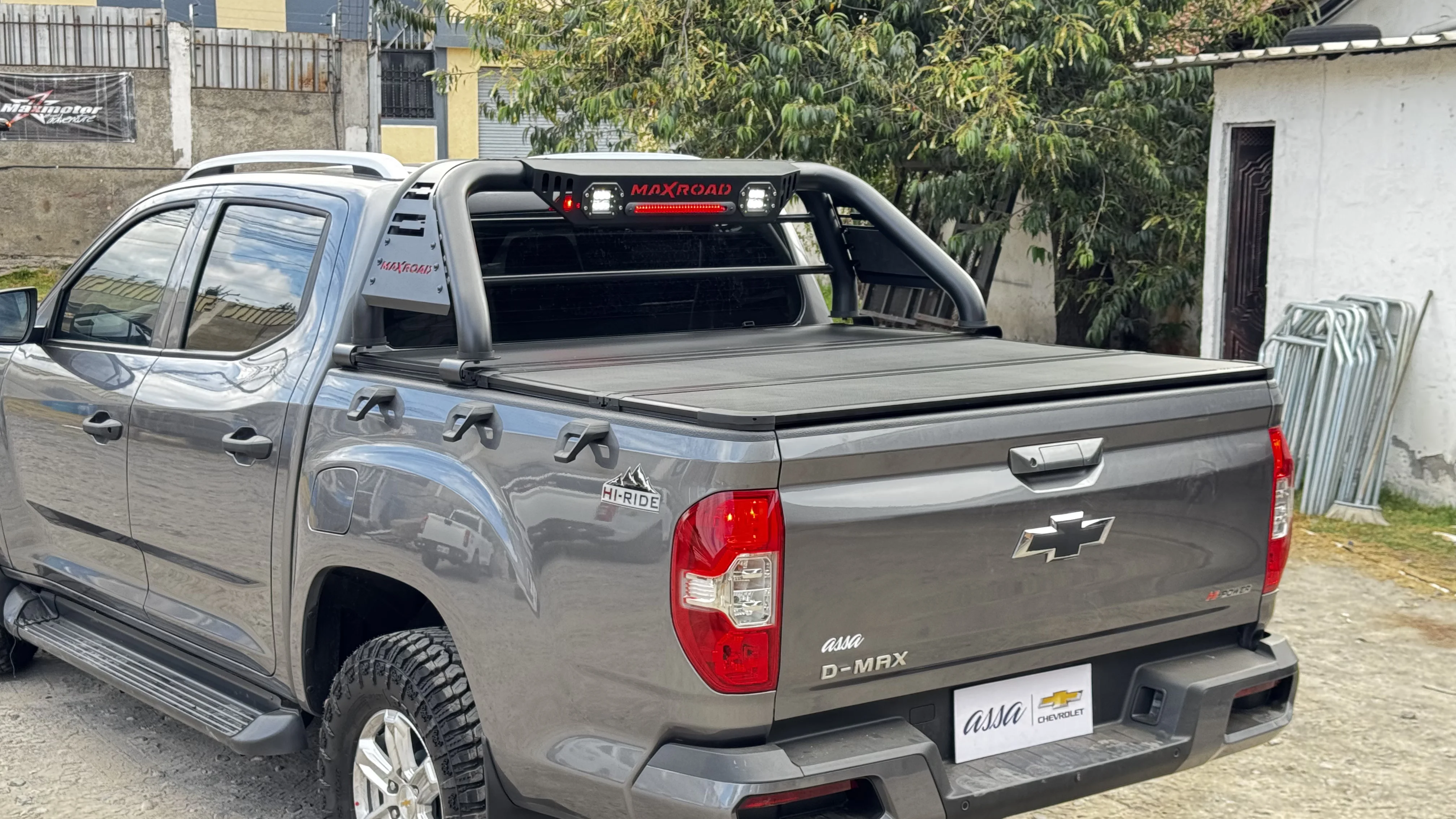 Tapas de balde para Chevrolet D-Max. Proyecto real Maxmotor 4x4.