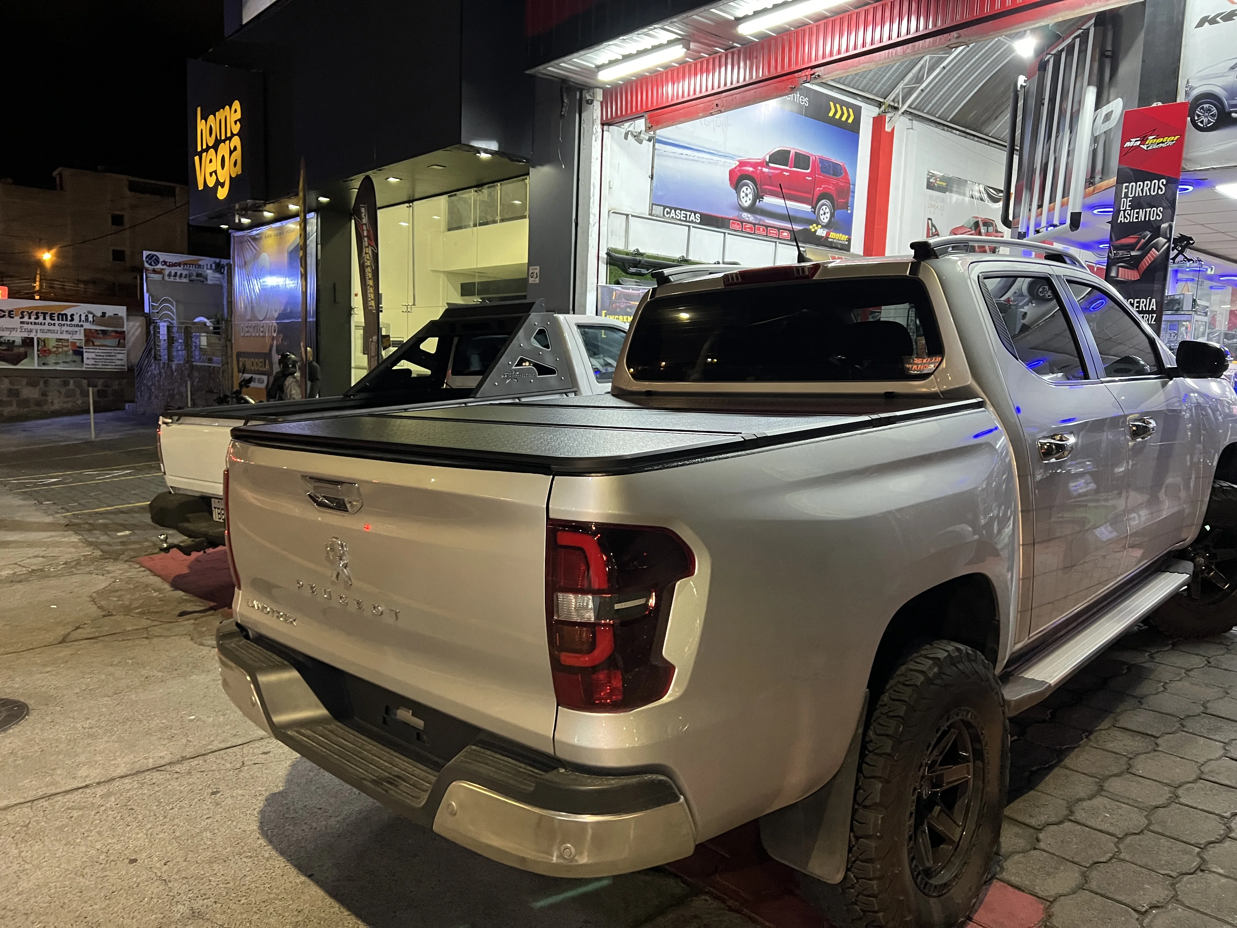 Tapas de balde para Changan Hunter / F70 / Peugeot Landtrek. Proyecto real Maxmotor 4x4.