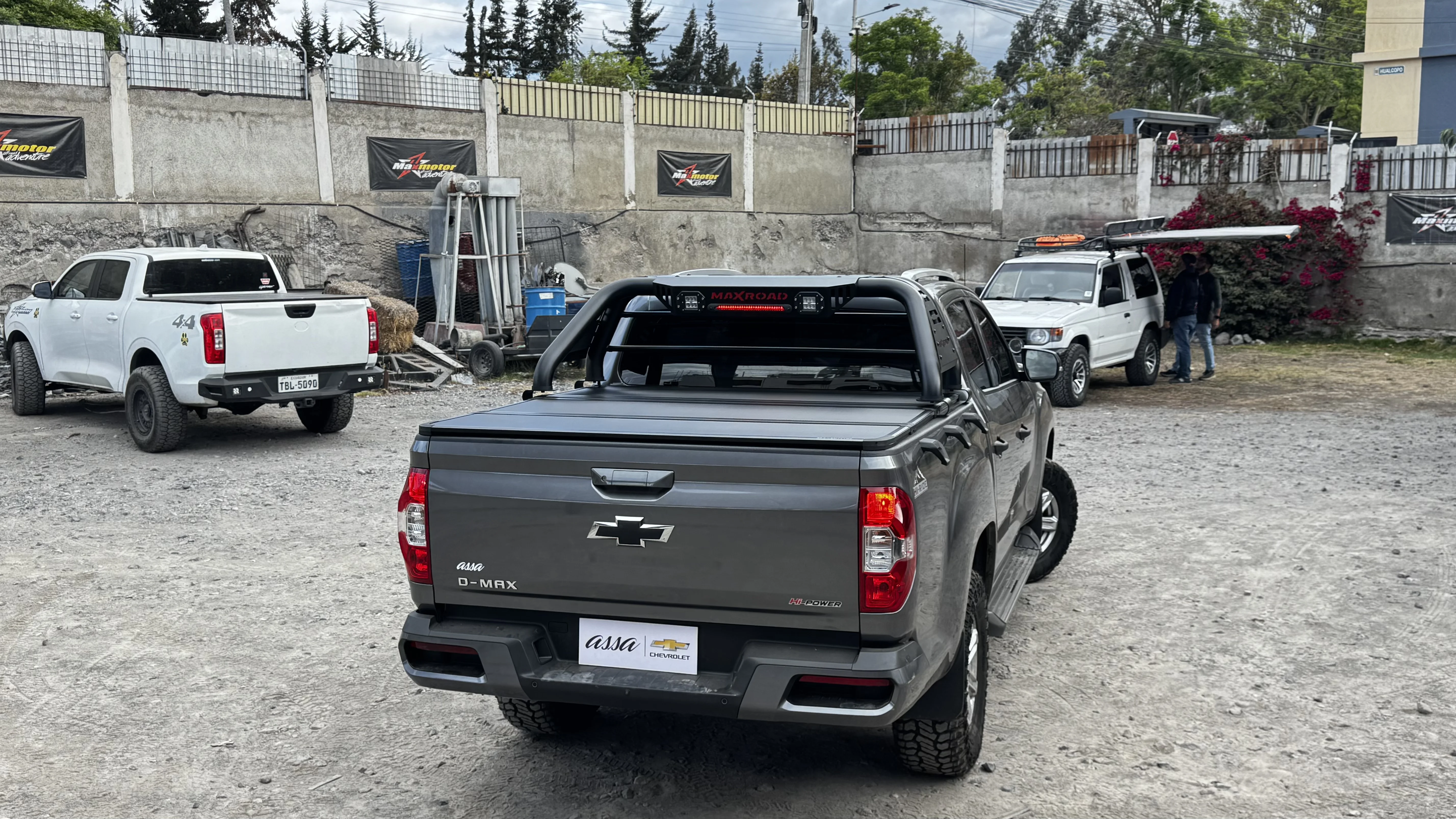 Tapas de balde para Chevrolet D-Max / Maxus T60. Proyecto real Maxmotor 4x4.